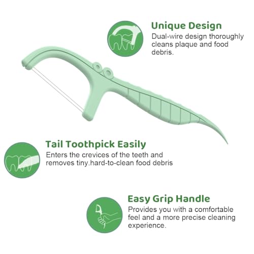 HANNEA Dental-Flosser Dispenser Dual-end Dental Picks Dispenser Box with 200pcs Dental Floss Travel Dental Floss Storage and Dispenser Box Magnetic Closing Dental-Floss Dispenser Box HANNEA Dental-Flosser Dispenser Dual-end Dental Picks Dispenser Box with 200pcs Dental Floss Travel Dental Floss Storage and Dispenser Box Magnetic Closing Dental-Floss Dispenser Box
